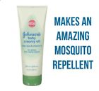 0381371020744 Johnson Creamy Baby Oil With Aloe New