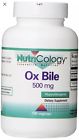 052465-2 Nutricology Ox Bile Mg Caps 713947508507