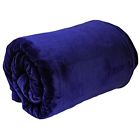 48wx72l 083398889365 Premium Quality Soft Minky Blue Sensory Weighted Blanket