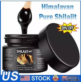 1325367 100% Pure Himalayan Shilajit Soft Resin Organic Extremely Potent Fulvic Acid