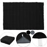 11.5 Kg Unbranded Black Grey Weighted Blanket Cotton Heavy Sensory