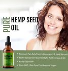 1158 Kate Naturals Organic Hemp Seed Oil Extract Reduce 810002441158