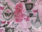 12lb. Handmade Pink Paris 40 X50