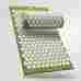 1919 Bed Of Nails The Original Acupressure Mat Pillow Botanic Green 8820 Spikes
