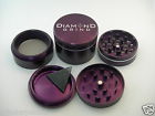2.25 56mm " Purple Herb 4 Aluminum Grinder Screen Diamond Grind Prices Piece