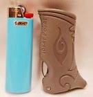 32434 Toker Poker Gray Hemplight Hemp Lighter Case With Full Size
