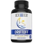 3waalxocvw Zhou Nutrition Driftoff Sleep Aid Valerian Root Melatonin 637769766085
