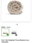 411-30-35 Tranquility Weighted Blanket Adult Sensory Anxiety Autism Adhd Ptsd Lbs