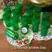 4314 Decojars 100 Green Jars Caps Screw Lid Herb Pill Bottle 2oz Container