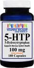 5-hydroxytryptophan 5-htp Insomnia Depression 180capsules Anxiety 100mg