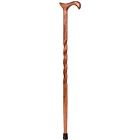 502-3000-0051 Brazos Walking Sticks Twisted Oak Derby Cane Red 840008013325