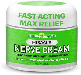 6 Madmen 445048499448 Miracle Nerve Cream - Maximum Strength Turmeric And Arnica Blend For Neuropath