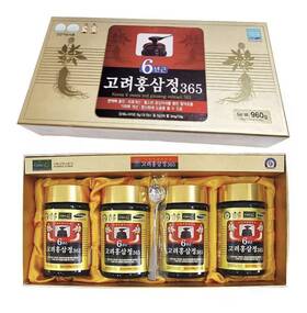 6 Years Korean Red Ginseng Extract 365 109352026232 Old 240g X 4 Gift Set