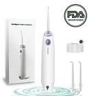6000bandskit2 Aoitun Cordless Water Flosser Oral Irrigator Usb Chargeable 045635848290