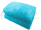 600151760084 Colorado Bedding Premium Weighted Blanket Minky Teal
