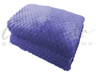 600151760114 Colorado Bedding Premium Weighted Blanket Minky Purple