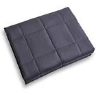 6165439220291 Bed Blankets Cool Weighted Blanket Lbs Dark Grey