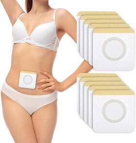 6wftgus8n 648569 1 50pcs Castor Oil Patch For Stomach Belly Button Anti-sensitive Disposable