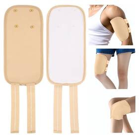 Ugjui9zua 656132 1 Leakproof Castor Oil Pack Wraps With Adjustable Straps - 2 Reusable Pads