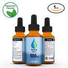 689353889069 Serenity Hemp Peppermint Flavored Oil Full Spectrum Fl