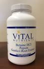 693465425114 Vital Nutrients Betaine Hcl Gentian Caps Sealed Fast