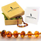 705860987484 Amber Crown Baltic Teething Bracelet For Babies Color