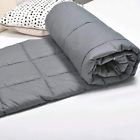 48x72premium 714133082757 Reliancer Weighted Blanket Lbs Cotton Glass Beads Heavy