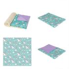 732173375967 Mink Weighted Bedding Blanket Unicorn And Rainbow With
