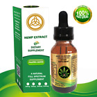 757897237360 Crown Century Organic Pure Hemp Oil Drops Pain