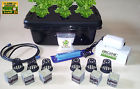 A1 Hydro Black 6 Site Deluxe Grow Box Complete System W Nutrients Ph Test Kit Global 806802873008