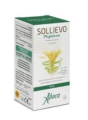 Aboca 032472020479 Sollievo Physiolax 45 Tablets For Constipation Flatulence Relief Laxative