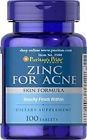 Acne Vitamins Zinc Tablets 100
