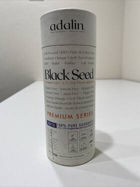 Adalin Black Seed 313015351358 Oil Liquid 8.4 Fl Oz Nigella Sativa High Thymoquinone