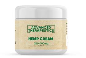 Advanced Therapeutics 617831965912 340 000 Mg Hemp Cream 12 Ounce Jar 3 X More Muscle F