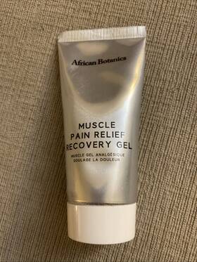 African Botanics 857260003834 Muscle Pain Relief Recovery Gel 2 Oz 60 Ml New Without Box