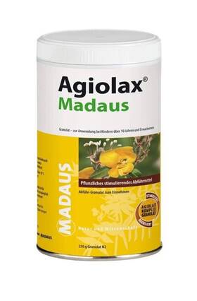 Agiolax 062300075658 Madaus Granules 250g Made In Germany - Ships From Usa