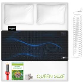Aidmom 797409318644 Grounding Mat For Bed Sheet Sleep Anti-slip Pu Conductive Carb