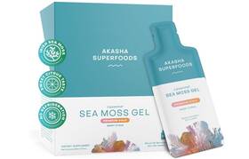 Akasha Superfoods 860009183544 Sea Moss Liposomal Gel Sweet Citrus 30x15 Ml