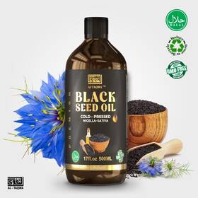 Al Taqwa 858595003926 100% Pure Virgin Non-gmo Black Seed Oil Edible Cold Pressed Cumin 16.9 Ounces