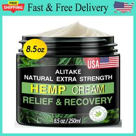 Alitake 744759572233 Natural Hemp Cream - Instant With Arnica Msm Turmeric Emu