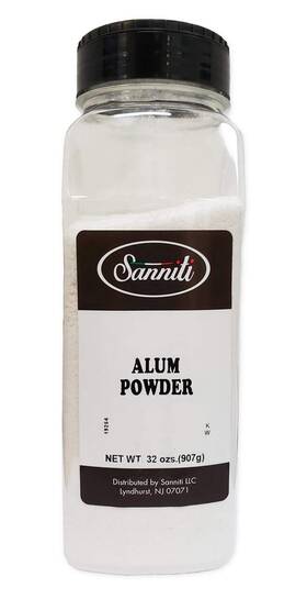 All Seasonings Ingredients Inc 744110133288 Sanniti Premium Alum Powder 32 Ounce