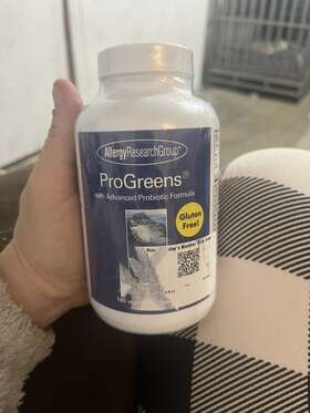 73560p-1 Allergy Research Group Pro Greens 180 Capsules Probiotics