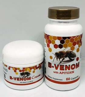 Allnue Natural 760655917350 Kit B-venom Anti-inflamatory Arthritis Pain Abeemed Bio Bee Therapy Cream Biobee