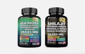 Allnutrition 924050926113 Dynamic Vitality Bundle - Sea Moss Multivitamin And Shilajit Power Combo
