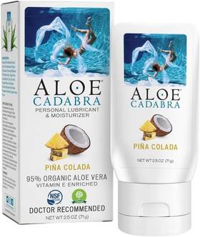 Alo-6358 Aloe Cadabra Flavored Personal Lubricant And Vaginal Moisturizer Organic