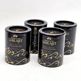 Alp-85 630456167615 Himalayan Shilajit Boost Energy Stamina Vitality Trace Minerals 4pk