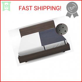 Amerthing 763944397253 Grounding Mats Conductive Carbon Leatherette Pads For Better Sleep An