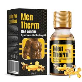 Aoosecx 850649662369 Men Therm Bee Venom - Mentherm Gynecomenia Heating Oil