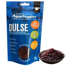 Cop-001 Aqua Veggies Organic Atlantic Dulse Flakes Large 2 Oz Hand-harvested Sun-dr