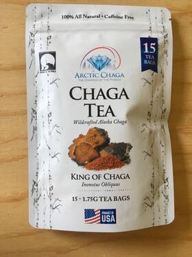 Arctic Chaga 636790878309 Alaska Mushroom Tea 15 Bags King Of Made In Fairbanks